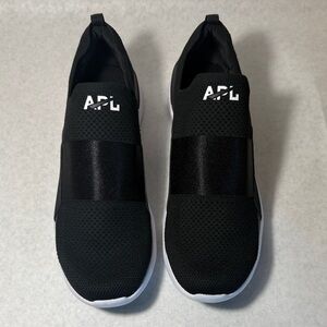 APL Black and White Techloom Bliss  Slip-On Shoes